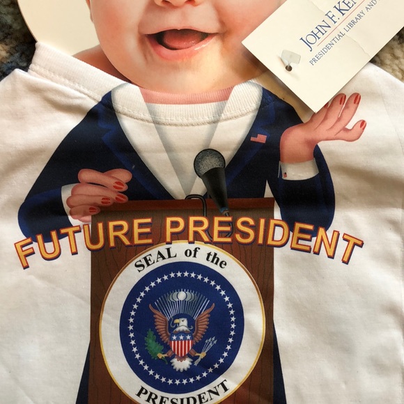 NWT FUTURE PRESIDENT BIB by ADD A KID! - Picture 5 of 12